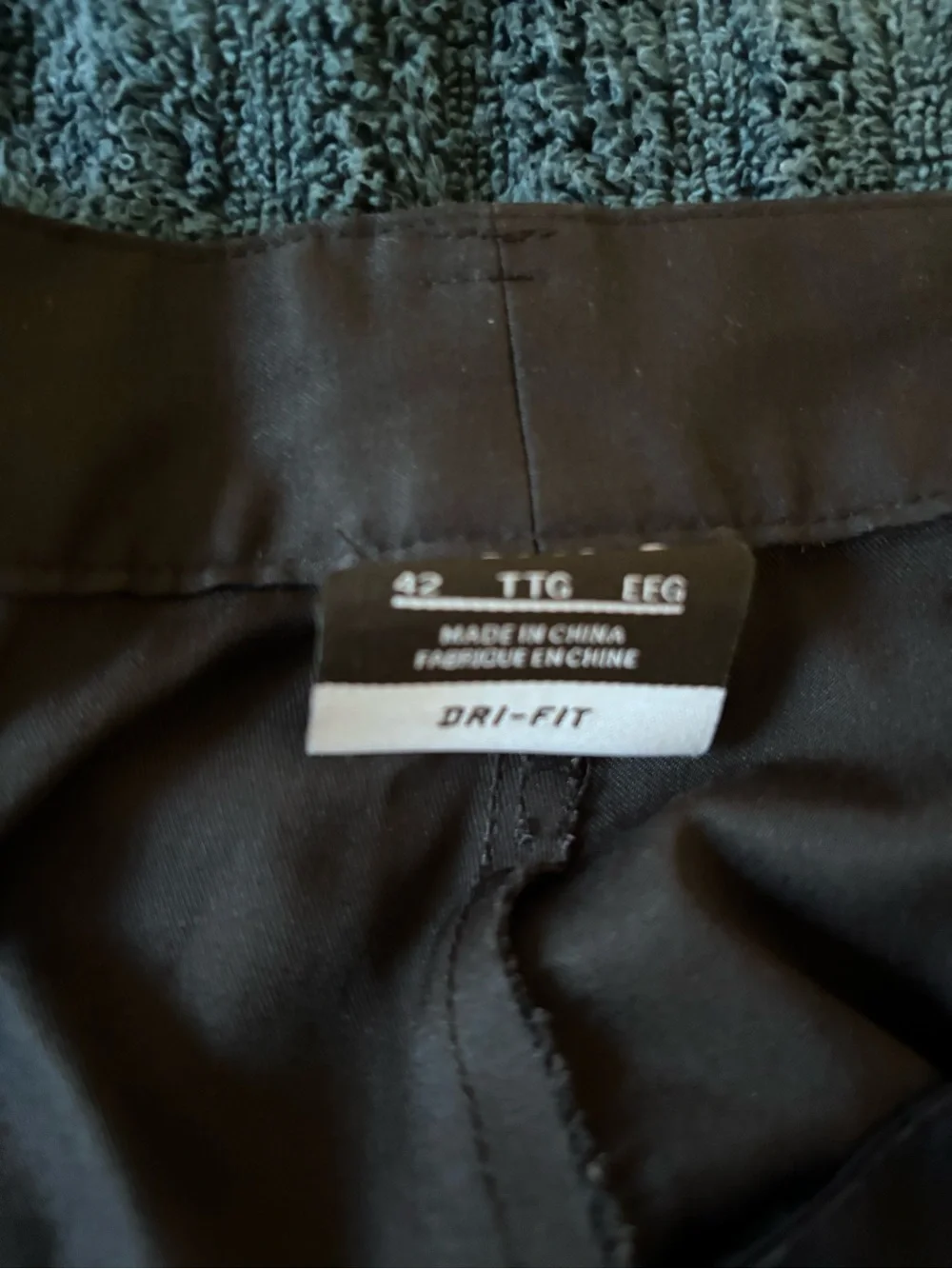 Nike Black Men's Athletic Shorts with Belt Loops